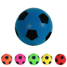 HTI Fun Sport 20cm Football | Indoor/Outdoor Soft Sponge Foam Soccer Ball | Play Many Games For Hours Of Fun | Suitable For Adults, Boys And Girls Of