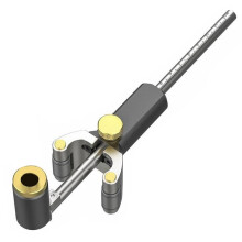 Woodworking Scribing Device Linear Arc Dual-Purpose Scribe Aluminum Alloy Multi-Function Set Sliding Scribing Tool