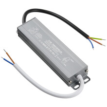 OFFCUP LED Driver, 60W 12V Lighting Transformer, 170-250V AC to 12V DC IP67 Waterproof 5A LED Power Supply Constant Voltage Adapter for Outdoor Garde