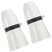 Suerisome 2 Pack B22 Standard Switch Light Lamp Holder Socket Bayonet Cap Fitting Switch Lamp Bulb Holder for Pendant Lamp Ceiling (White)