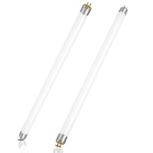 Liuyife 2 Pack 8W Fluorescent Tube, Size 300mm, T5 Cool White 4000K, 560LM, G5 Base Low Energy Consumption Tube Light, Emergency Energy Saving Light,