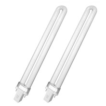 11W 2-Pin Compact Fluorescent Lamp,2Pin Stick Fluorescent Light Bulb,2U Double Turn Tube Energy Saving Lamp,CFL Energy Saving Twin Tube Bulb,Non-Dimm
