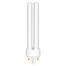 18W Compact Fluorescent Lamp 4-Pin, G24q-2 Cool White 4000K, 1200LM, 2U Double Turn Tube Energy Saving Lamp, PLC 840 CFL Light bulb, Non-Dimmable, Su