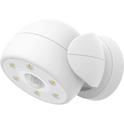 BIGLIGHT Battery Motion Sensor Spotlight Wireless Floodlight Outdoor Front Door Security Spotlight Waterproof Compact Spotlight Rotatable Wall Down L