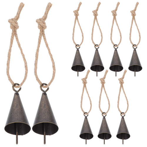 4Ensembles Petites Cloches Métal Vintage De 1