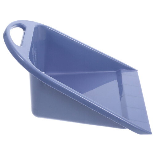 2Pcs Plastic Handheld Dustpan Dark Blue Portable Dust Pan for Home 2