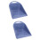2Pcs Plastic Handheld Dustpan Dark Blue Portable Dust Pan for Home 9