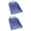 2Pcs Plastic Handheld Dustpan Dark Blue Portable Dust Pan for Home 7