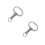 2Pcs Durable Silver Cattle Nose Rings Spring-Loaded Traction Tool 9