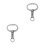 2Pcs Durable Silver Cattle Nose Rings Spring-Loaded Traction Tool 4