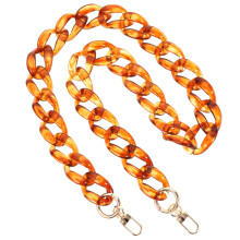 5Pcs Wide Light Brown Purse Chains for Shoulder Bag and Crossbody DIY