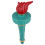 3Pièces Torche Costume En PU Pour Festives 2