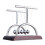 2Pcs Silver Plastic Adornment Decorative Ornaments for Home Office 11