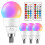 Mobri E14 LED Light Bulb,5W Colour Changing Light Bulb with Remote Control, Memory & Timing Function,60W Equivalent SES Small Edison Screw Golf Ball 1