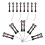 40St Mini Lampen Straatlamp Model LED Multikleur Voor Creatieve Sets 1
