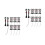 40St Mini Lampen Straatlamp Model LED Multikleur Voor Creatieve Sets 9