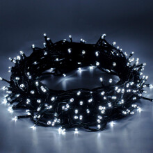 LED String Lights - 25m/82ft 220 LEDs Outdoor Indoor Decorations Memory Function 8 Modes Waterproof End to End Expandable Plug Fairy Christmas Light