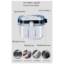 Máscara de Protección Facial Ergonómica Multipropósito para el Trabajo Polvo de Soldadura Polaco Aceite Resistente A Salpicaduras Máscara Facial