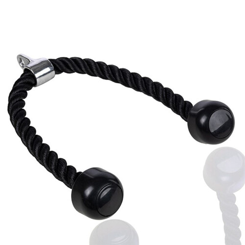 Bicepsrep Pull-Down Träning Triceps Spännrep Gym Träningsutrustning Tillbehör 90CM Dubbelt Ändrep