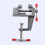 Alloy Steel Table Bench Clamp Vise Multi-Functional Bench Vise Table Screw Vise for DIY  Mold 2