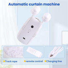 Tuya Curtains Machine Wireless Curtain Opener Robot Remote Control for Roman Guide Rail