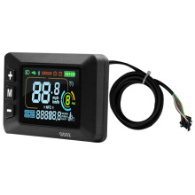 LCD-GD02 Electric Bike LCD Display Meter Dashboard Display Panel 24V 36V 48V 52V 60V for Electric Scooter SM5+2PIN