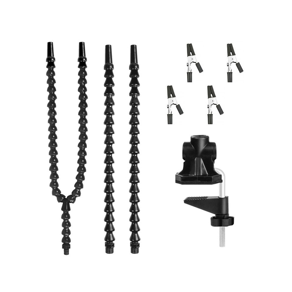 Helping Hands Soldering, Third Hand Pcb Circuit Board Holder Flexible Arms With Desk Clamp Base For Electronic Boards 4711459453687