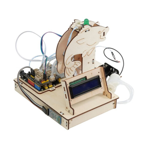 Automatic Flower Watering System DIY Science Experimental Tool Kit with R3 Development Board for Learning 2