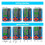Kit de Produção de Console de Jogo de Pixel Retro Clássico Console de Jogo Diy Kit de Treinamento de Solda Eletrônica,B 7