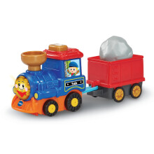 VTech Toot-Toot Drivers Cargo Train, Interactive Toddler Toy, Pretend Play Train with Lights, Sounds & Phrases, Suitable for 12 Months, 2, 3, 4 Plus