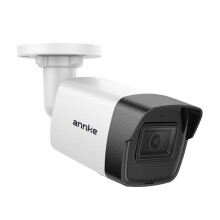 ANNKE 5MP PoE CCTV Camera Compatible with Alexa, Color Night Vision, Waterproof Outdoor Security Camera, Audio Recording, Smart Alerts, Smart Human/V