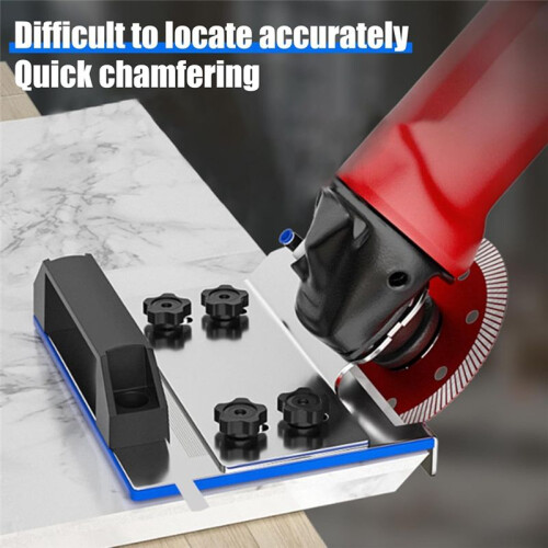 Angle Grinder Stand for Tile 45Chamfer Cutting,45 Degree Tile Chamfering,Tile Chamfer Stand for 100-Type Angle Grinders 2