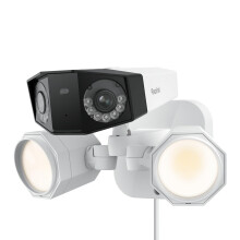 Reolink 4K Dual-Lens Security Camera, 180 Ultra-Wide Angle, 1800 Lumen Floodlight, Human/Vehicle/Pet Detection, Two Way Talk, Waterproof, Duo Floodl
