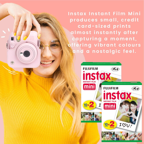 Clikoze Instant Camera Bundle with Fujifilm Mini 1 2