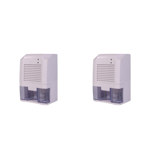 2Pièces Déshumidificateur USB Portable ABS 2