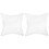 2Pièces Coussin Gonflable Transparent PVC Camping Confort Réglable 4