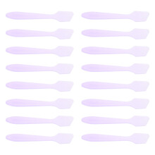 200Pièces Cuillères Masseuses Plastique Violet Pour