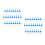 50Pièces Flacons Distribution Huile Bleus Usage Maintenance 9