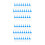 50Pièces Flacons Distribution Huile Bleus Usage Maintenance 5