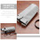 Sac - De Batterie En Toile Grise Pour Percussion 7