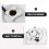 Raccord Remplissage Eau Rv Blanc Simple Design Étanche 8