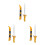 3Pièces Épées Jouet Enfants PVC Décor Roleplay Original 7