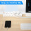 Desk Power Socket USB C 20W, 4 Way Desktop Socket Individually Switchable with 4 USB C and 2 USB A, Desk Extension Lead, Overload Protected Power Str 5