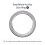 Oura Ring 4 - Silver - Size 9 - Size Before You Buy 2