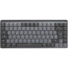 Klaviot - LOGITECH - MX Mechanical Mini - Langaton - Takavalotettu - QWERTZ Harmaa