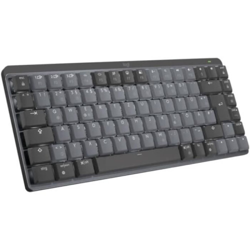 Logitech Klaviot - LOGITECH - MX Mechanical Mini - Langaton - Takavalotettu - QWERTZ Harmaa 1