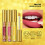 3 pièces 02 05 Ensemble de gloss à lèvres doré 2,5 ml Teinte dorée 9