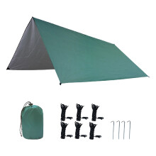 2Ensembles Tentes Camping Vertes Durables Avec Protection Uv Outdoor