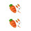 2Ensembles Plats Séparés Bébé Silicone Acier Orange Résistants 7