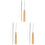 3Ensembles Outils Réutilisables En Métal Pour Coiffure Cuir 4